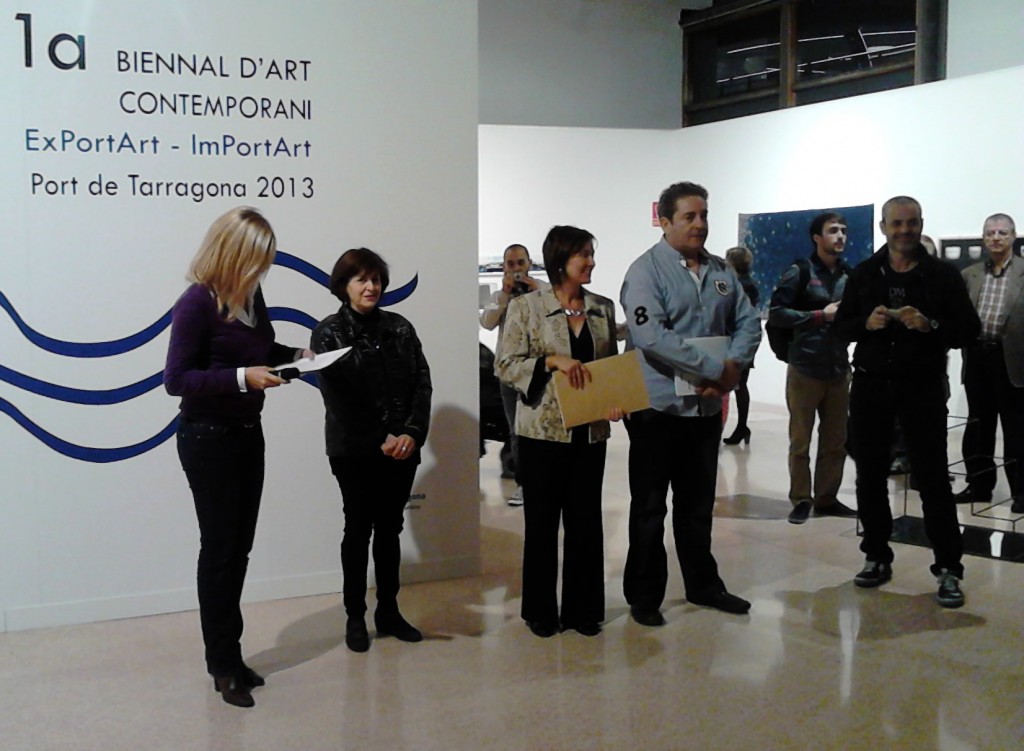 1a biennal d'art contemporani exportart - importart port de tarragona 2013